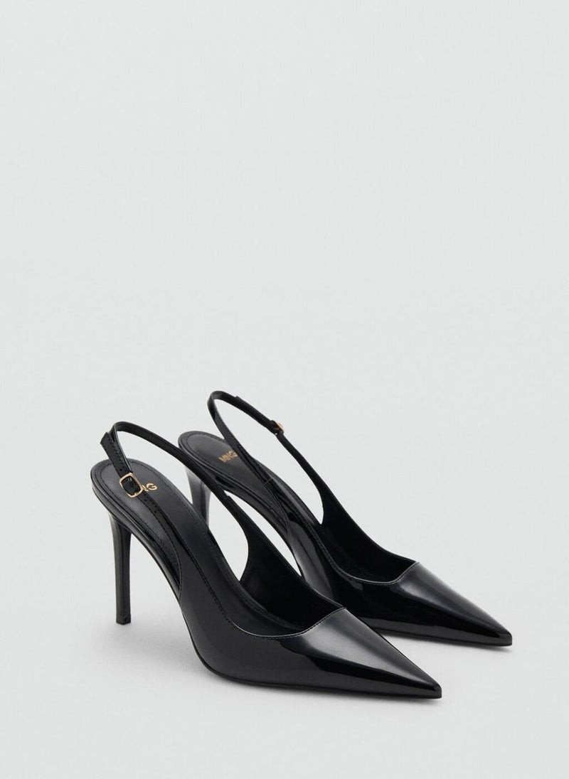 MANGO Patent heeled shoes - Image 2