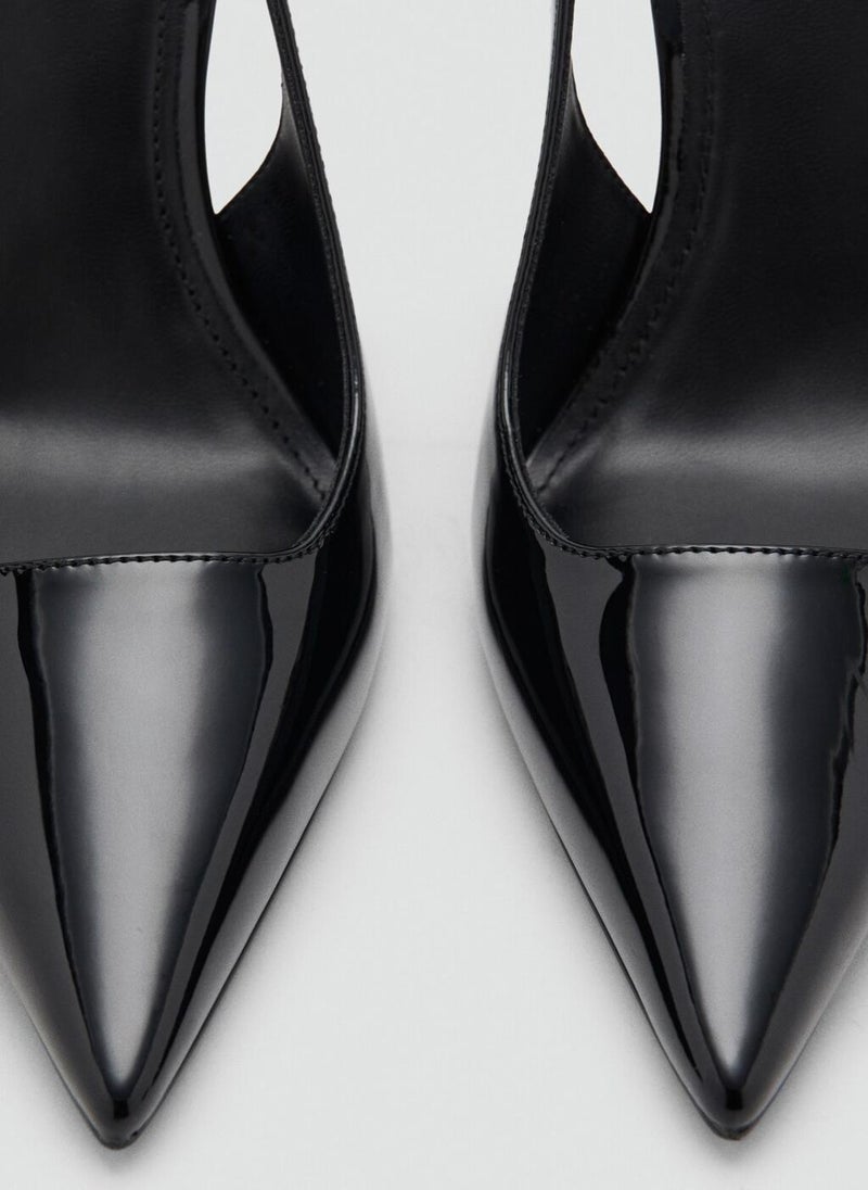 MANGO Patent heeled shoes - Image 4