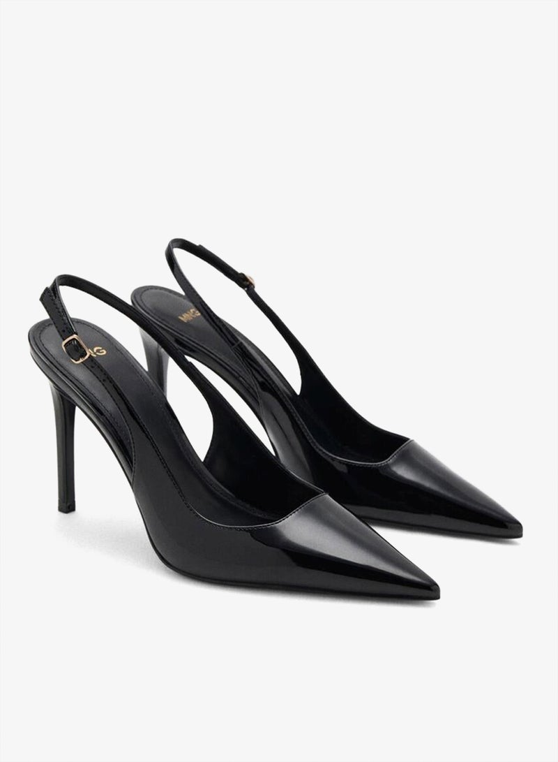MANGO Patent heeled shoes - Image 2