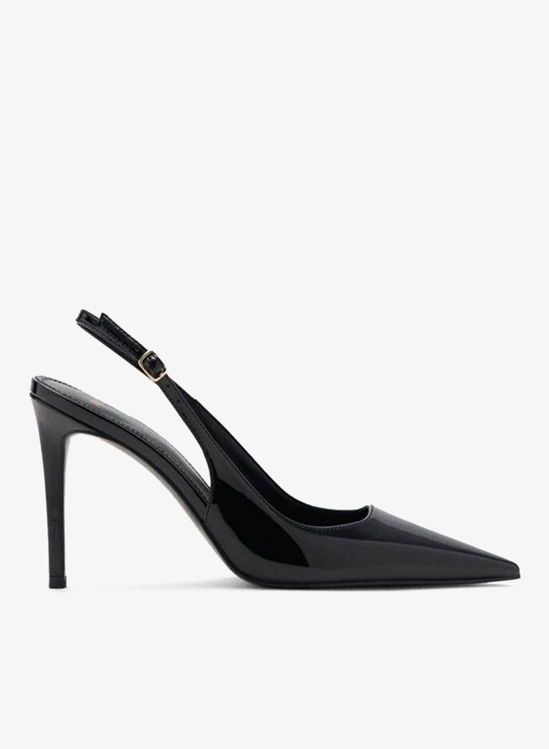 MANGO Patent heeled shoes - Image 1