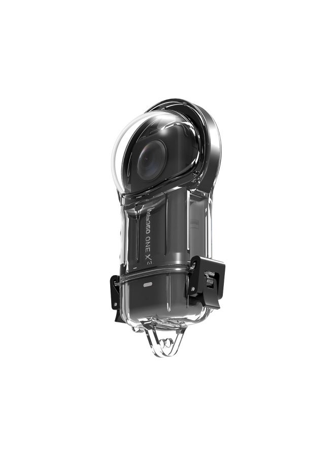 Neutral Insta360 X3 X4 Panoramic Camera Waterproof Case Sealed Diving Protective Shell Sports Camera Accessories - Image 4