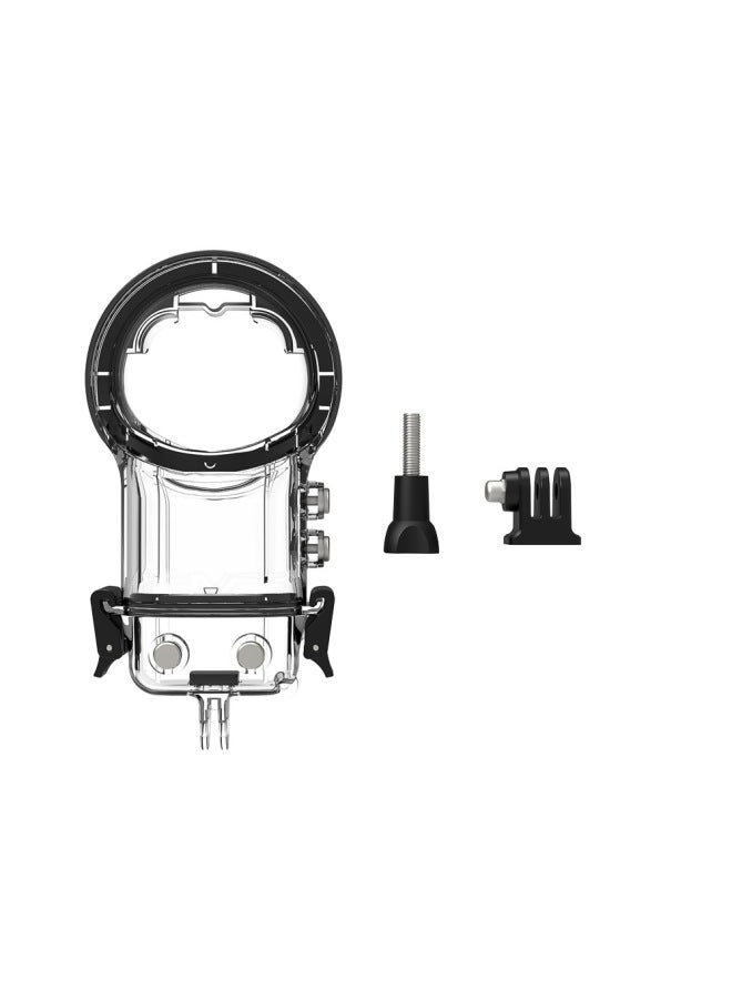 Neutral Insta360 X3 X4 Panoramic Camera Waterproof Case Sealed Diving Protective Shell Sports Camera Accessories - Image 1