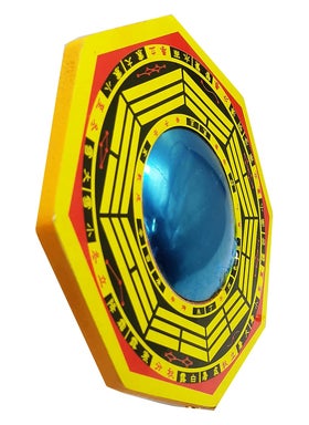 eshoppee eshoppee Big Size feng Shui Pakua Bagua Pakwa Mirror 16 x 16 cm.  - Image 2