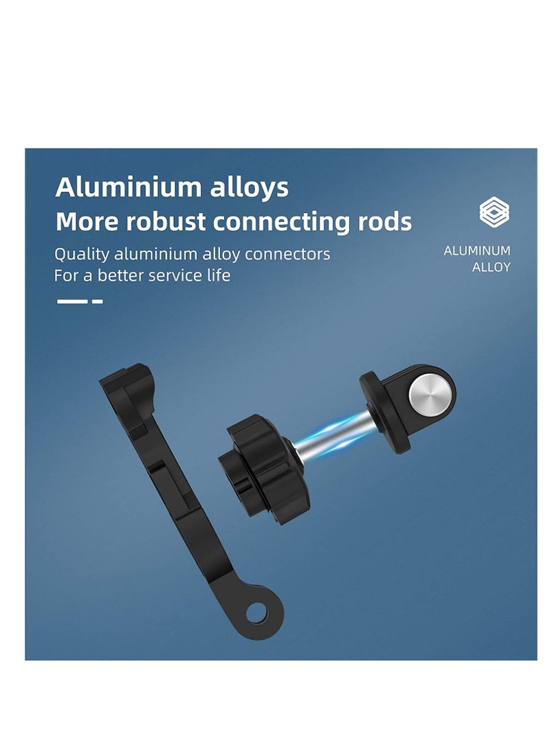 Backpack Mount Holder, Bag Clip Holder Attach w Quick Release Tripod Adapter Base for GoPro Max Go Pro Hero 12 11 10 9 8 7 Insta360 X3 GO3 DJI Action 3 4 Bike Motorcycle Camera Accessories - Image 3