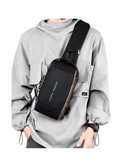 amazing.EGP Waterproof Anti Theft Designer Unisex Travel Crossbody Sling Bag Chest Pack with USB charging single shoulder crossbody bag  - Image 1