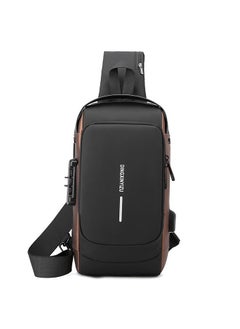 amazing.EGP Waterproof Anti Theft Designer Unisex Travel Crossbody Sling Bag Chest Pack with USB charging single shoulder crossbody bag  - Image 2