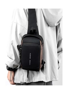 amazing.EGP Waterproof Anti Theft Designer Unisex Travel Crossbody Sling Bag Chest Pack with USB charging single shoulder crossbody bag  - Image 3