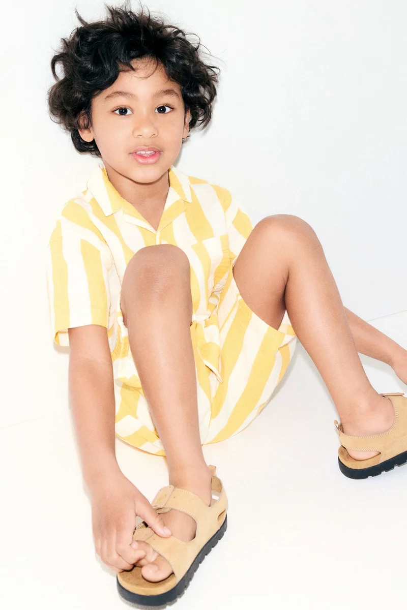 اتش اند ام شورت من الموسلين