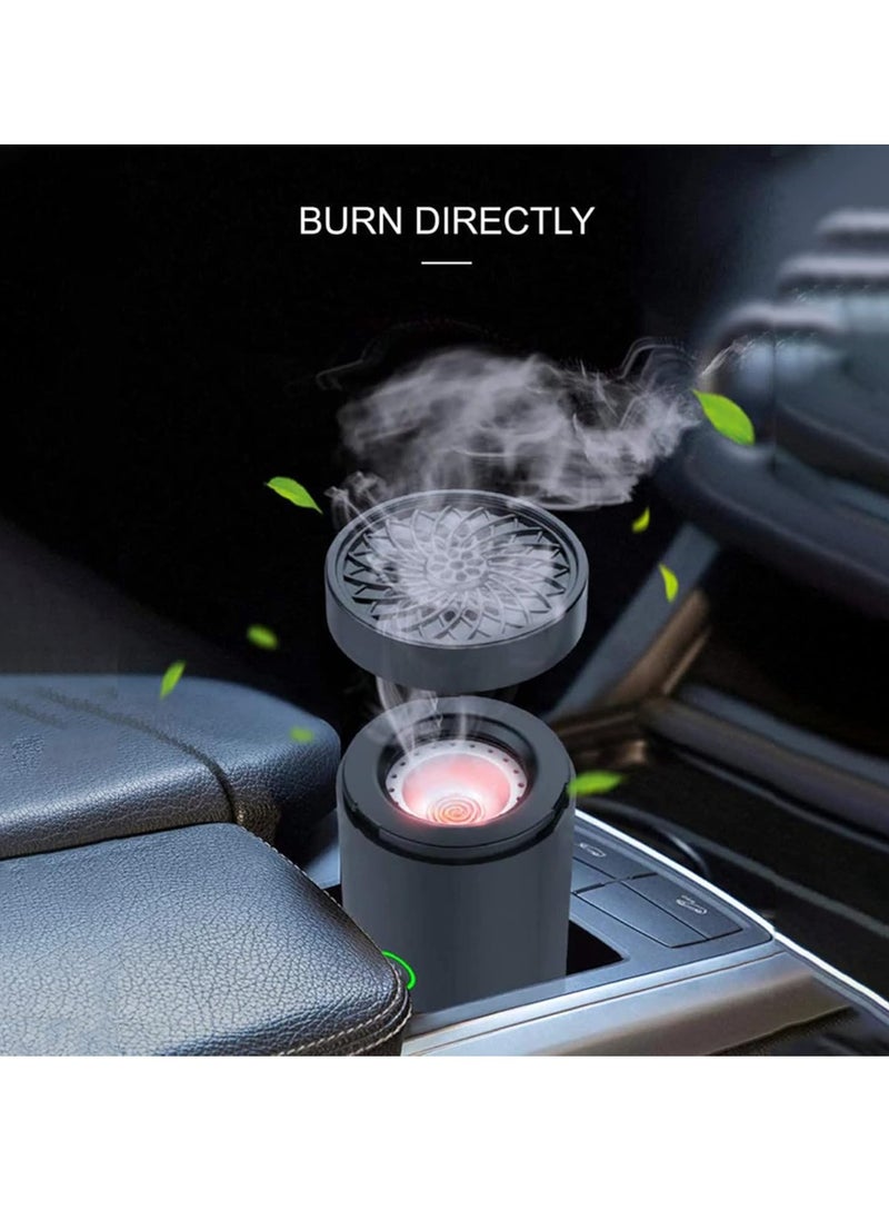 Juud - Juud Portable Electronic Incense Burner With USB Rechargeable Arabian Bakhoor Burner for Home Car and Personal Use-Multipurpose Aroma Diffuser-Fragrance Aromatherapy Ideal for Muslim Ramadan & Daily Use - Image 1