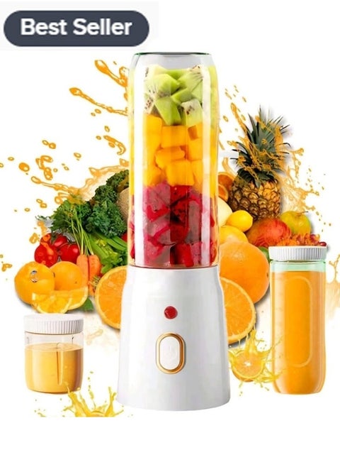 Electric USB Juicer Blender, Portable Blender Cup, Mini Blender Portable Blender For Shakes and Smoothies, Juice, Ten Blades Great for Mixing