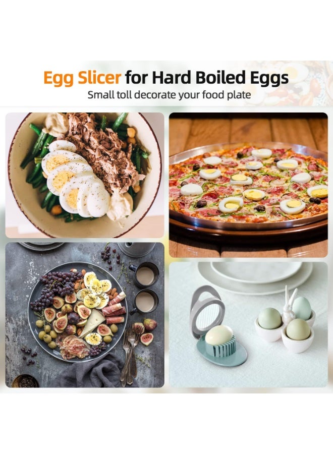 كيلا قطاعة بيض مسلوق، قاطعة بيض للبيض المسلوق، قطاعة بيض مسلوق من أسلاك الفولاذ المقاوم للصدأ، آلة سلطة البيض، قاطعة بيض - Image 2