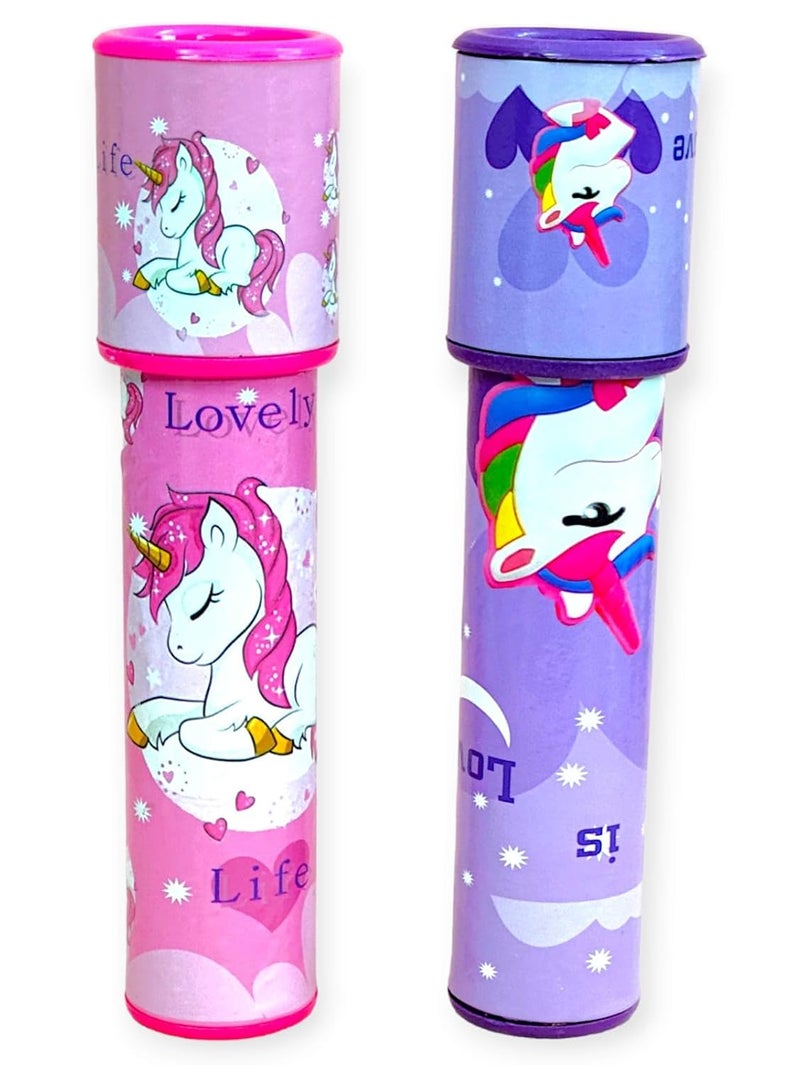 Tera13 Kaleidoscope for Kids, Birthday Party Return Gifts for Kids, Educational Science Toy, Children Educational Science Toy (2pcs) - Image 1