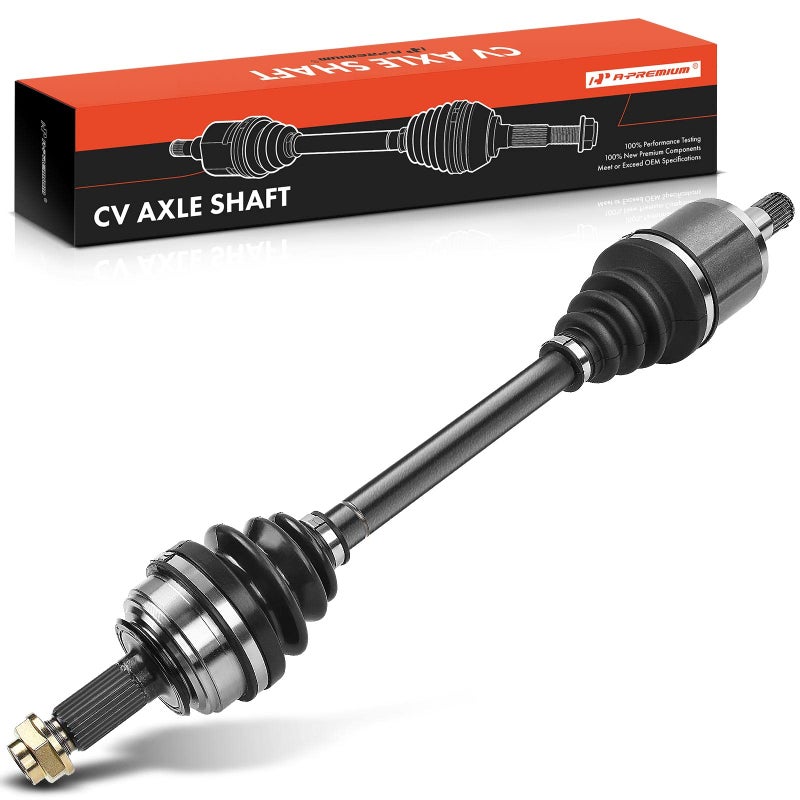 A-Premium APremium CV Axle Shaft Assembly Compatible with Honda Civic 19881991 CRX 19881991 with 26 Spline Outboard Joint Front Right Passenger Side Replace 44010SJ4962