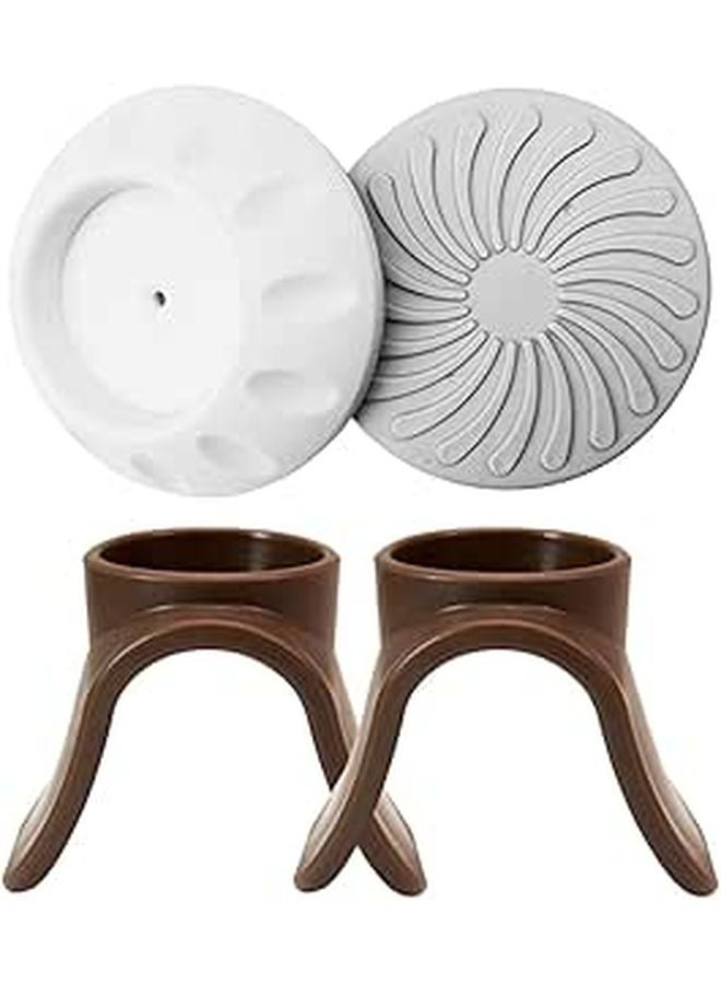 4 Pcs U Shaped Wall Guard And Gate Protector Pads For Home Safety - Image 1