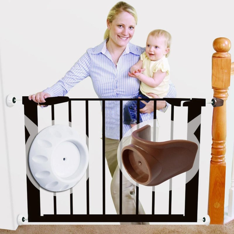 4 Pcs U Shaped Wall Guard And Gate Protector Pads For Home Safety - Image 4