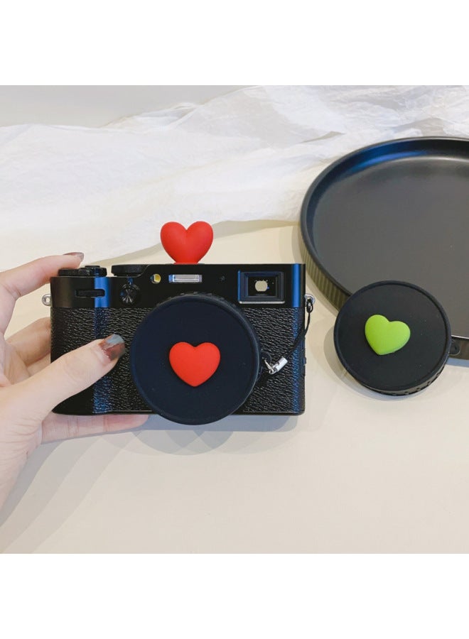 Suitable For Fuji X100VI Universal X100V Silicone Cover Lens Zv1m2 Protective Cover RX100 With Anti-losing Rope-Color:Pure White Silicone Cover  - Image 3