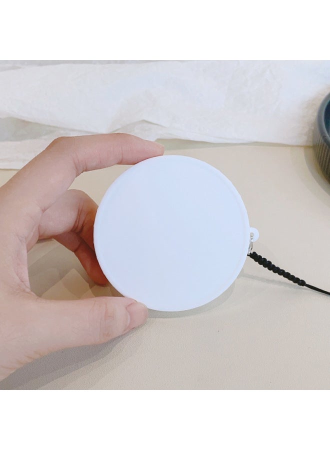 Suitable For Fuji X100VI Universal X100V Silicone Cover Lens Zv1m2 Protective Cover RX100 With Anti-losing Rope-Color:Pure White Silicone Cover  - Image 1