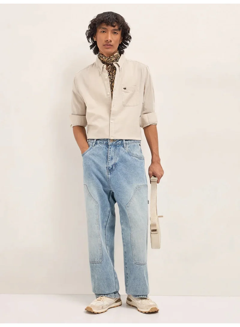 The Bear House  Men’s Long Sleeve Shirt – Classic, Comfortable and Stylish Essential for Work, Travel or Casual Outings for Men | Best Price UAE