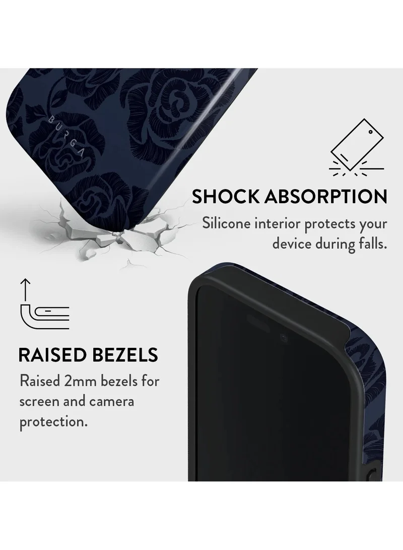 BURGA iPhone 16 Pro Max Case, 2 Piece Hard Shell + TPU Silicone Interior, Shock Absorption, All Port Accessible, Raised Bezel For Screen & Camera Protection, Never Fading HQ Print,Illusion