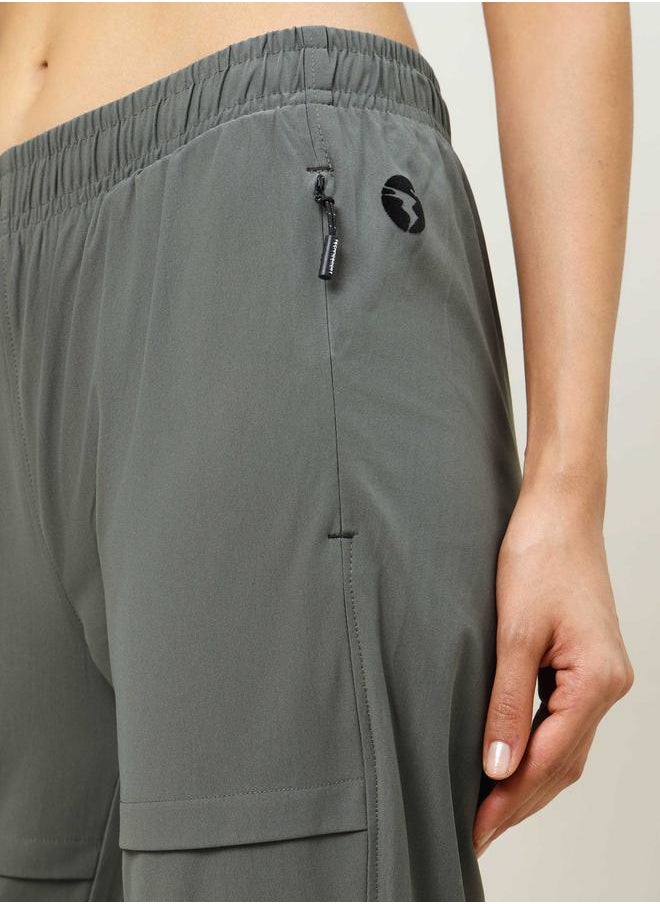 Technosport - Women's Solid Joggers with Anti Microbial Properties by Styli - Image 1