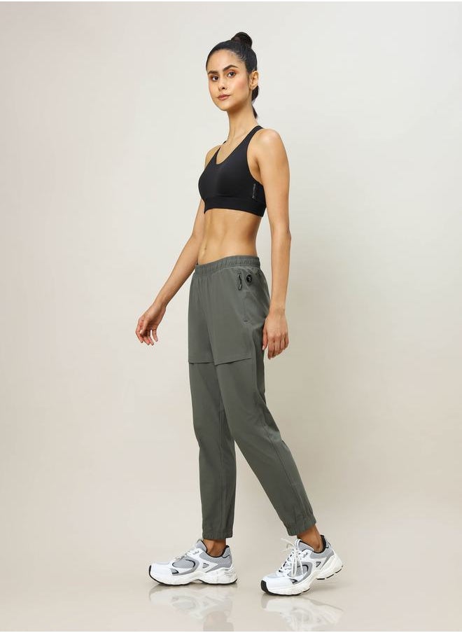 Technosport - Women's Solid Joggers with Anti Microbial Properties by Styli - Image 1