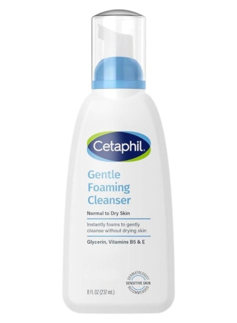 Gentle Foaming Cleanser, Normal To Dry Skin, 8 Fl Oz Packaging May Vary 236ml