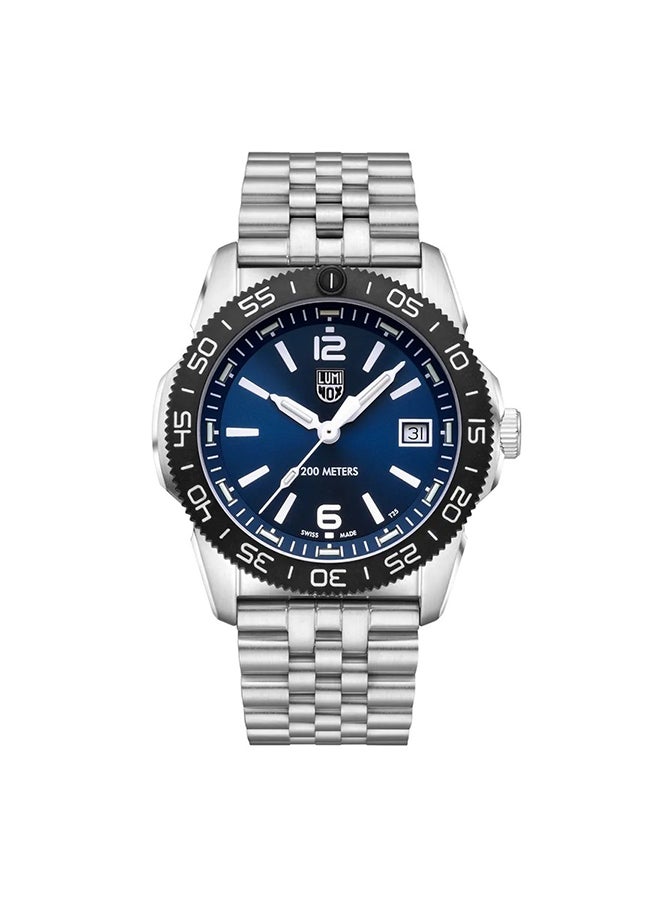 لومينكس ساعة يد نسائية دائرية من الستانلس ستيل .. -  مم - Image 4