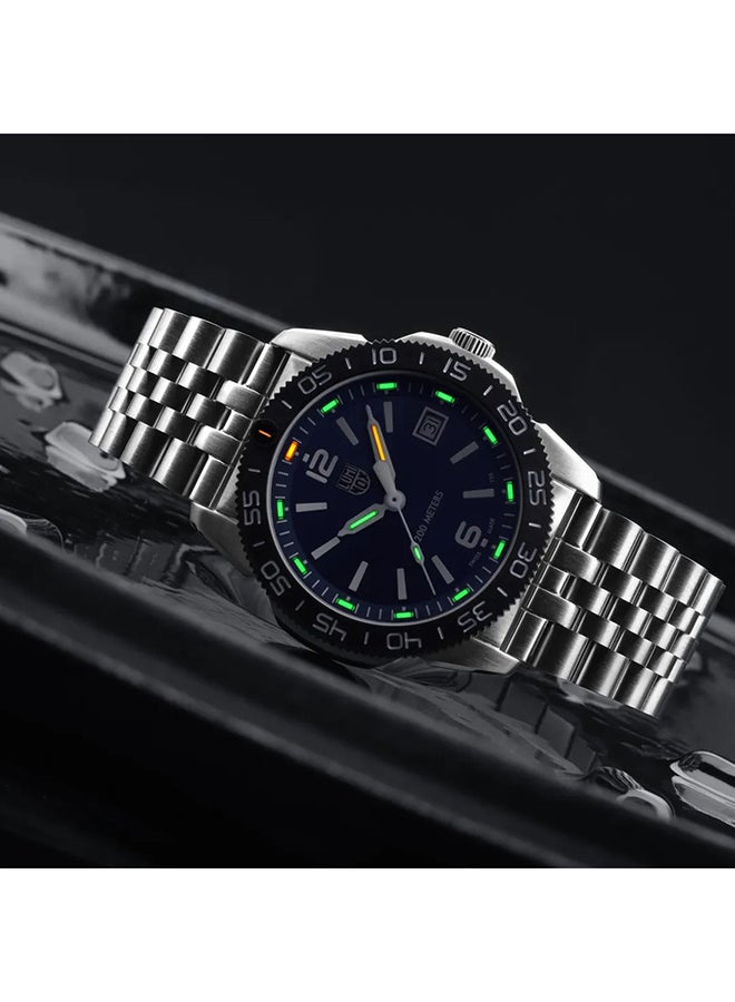 لومينكس ساعة يد نسائية دائرية من الستانلس ستيل .. -  مم - Image 5