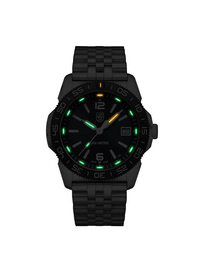 لومينكس ساعة يد نسائية دائرية من الستانلس ستيل .. -  مم - Image 2