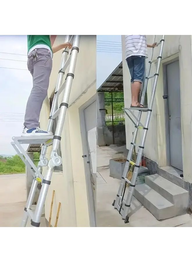 Heavy Duty 400 LB Capacity Metal Ladder Attachment With Tool Tray 1 Piece Set - Image 3