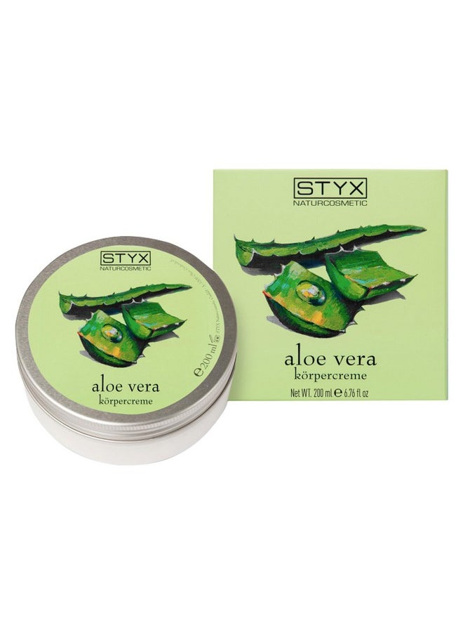 Styx Aloe Vera Body Creamaloe Vera After Sun Lotion For Sunburn Relief With Shea Butter Jojoba Oil Macadamia Oil And Soybean Oilorganic Vegan And Made In Austria  - Image 1