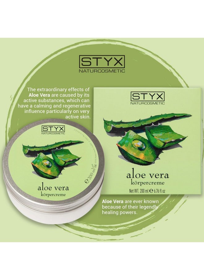 Styx Aloe Vera Body Creamaloe Vera After Sun Lotion For Sunburn Relief With Shea Butter Jojoba Oil Macadamia Oil And Soybean Oilorganic Vegan And Made In Austria  - Image 2