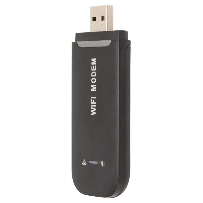 وراوتر واي فاي 4G اسود يحتوي على ما يصل إلى 10 مستخدمين، مستقر ويسهل الاتصال، توصيل USB وشغل فوري، راوتر 4G LTE لنقطة اتصال ساخنة، بطاقة ميكرو سي إم، هاتف، كمبيوتر شخصي - Image 5