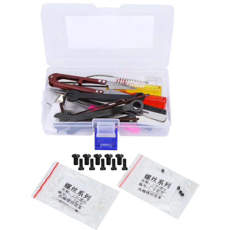 Overlock Sewing Machine Tool Kit: 10-Piece Set With Ergonomic Design - Corrosion-Resistant Heat-Treated Tools For Sewing Machine Maintenance And Repair - Image 5