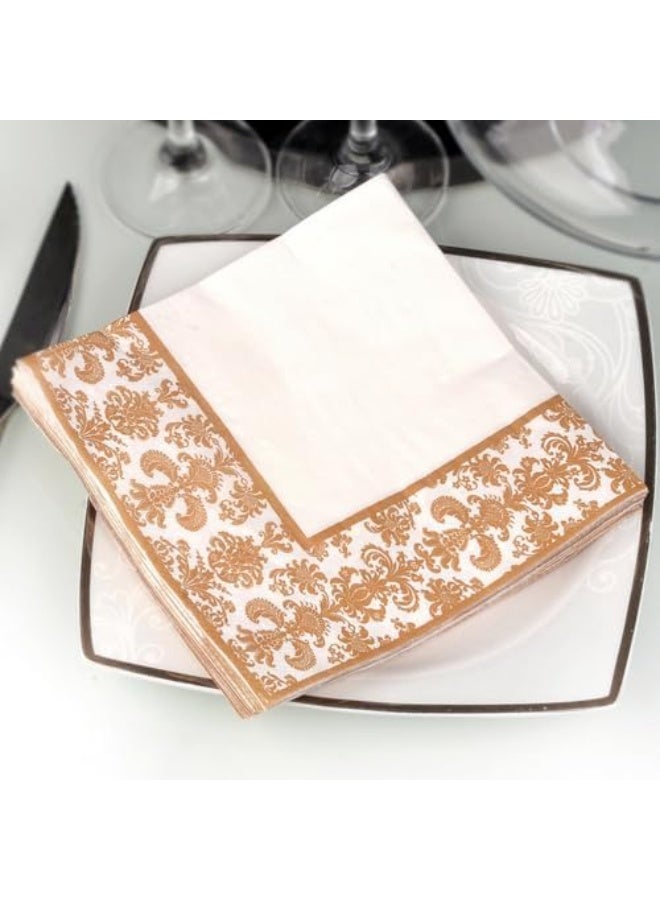 100 قطعة المناديل الملونة ديكور الطباعة منديل المناديل المطبوعة الزفاف منديل الزفاف الديكور الشاي زخارف الحفلات المتاح الأنسجة - Image 4