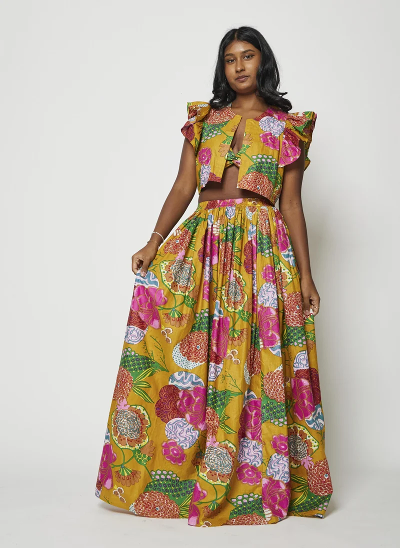 Kyshmysh  BRIGHT SKIRT SET for Women | Best Price UAE