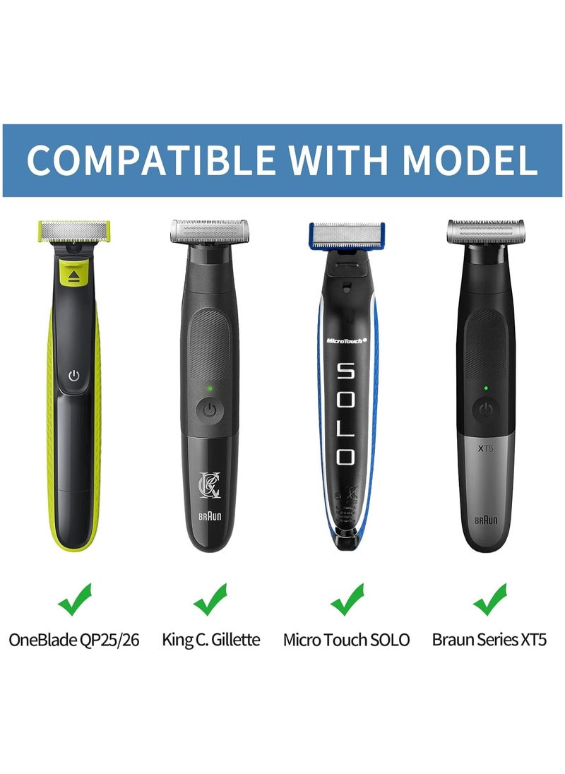 TLAXCA - Shaver Case for Philips Norelco One Blade QP2520 QP2530 QP2620 QP2630 , Micro Touch Solo, Braun Series XT5, King C. Gillette Style Master Beard Trimmer, Travel Carrying Case Protective Cover - Image 1
