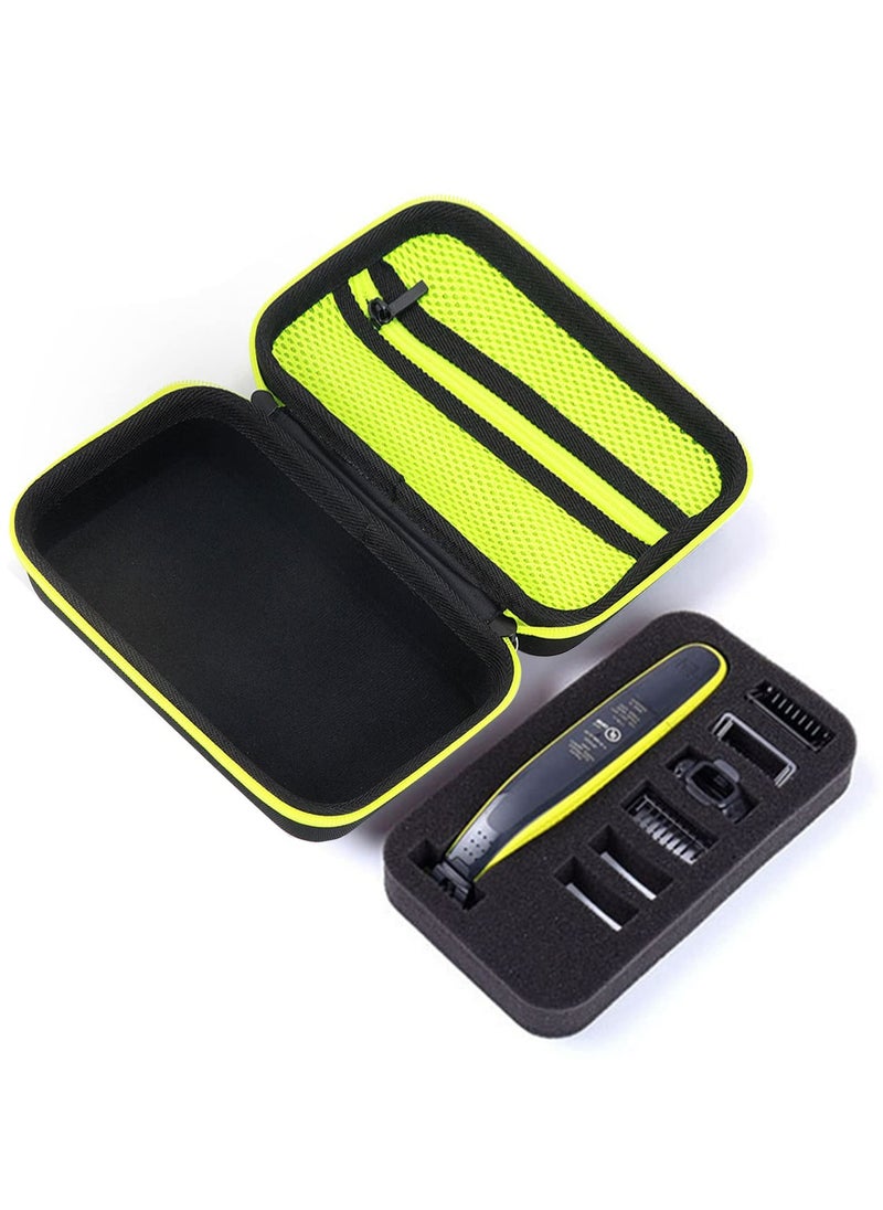 TLAXCA - Shaver Case for Philips Norelco One Blade QP2520 QP2530 QP2620 QP2630 , Micro Touch Solo, Braun Series XT5, King C. Gillette Style Master Beard Trimmer, Travel Carrying Case Protective Cover - Image 1