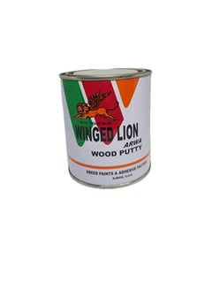 Arwa Winged Lion Arwa Wood Putty for Door and Furniture 400ml (MEDIUM OAK 507)  - Image 1