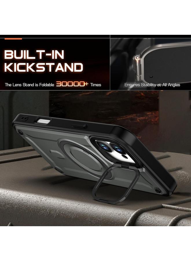 اس-توب حافظة لهاتف iPhone 16 Plus MagSafe PC مع حامل عدسة - Image 4