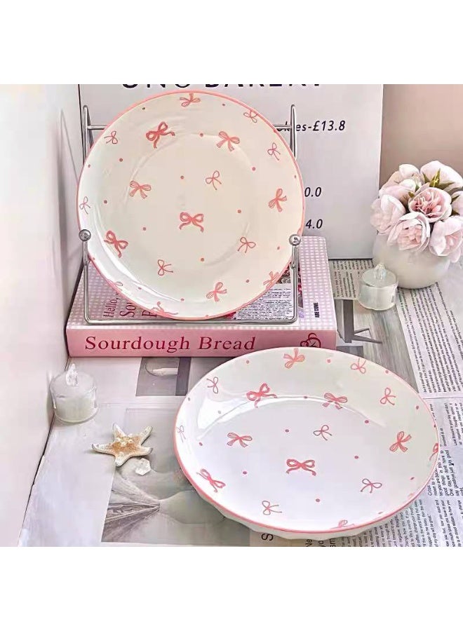 New Curved porcelain plate Size 20 cm - Image 1