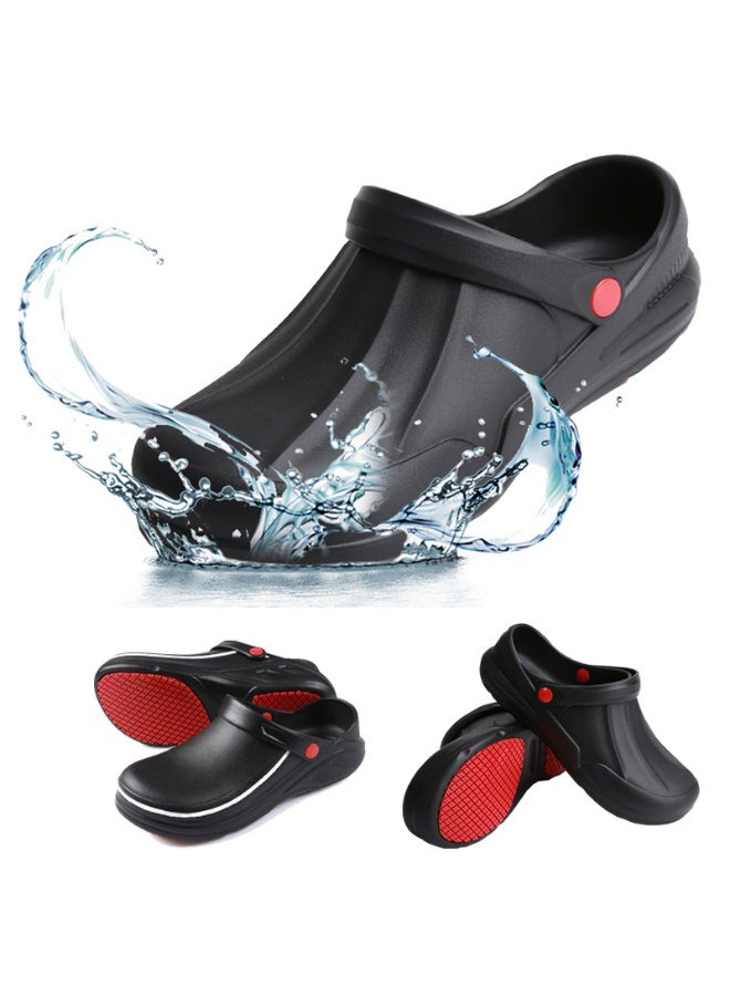 أحذية جراحية للجنسين، مناسبة للأطباء والممرضين والطهاة. مصنوعة من مادة EVA، هذه الأحذية مقاومة للانزلاق ومقاومة للماء، ومناسبة لغرف العمليات والمختبرات ومطابخ الفنادق. - Image 2