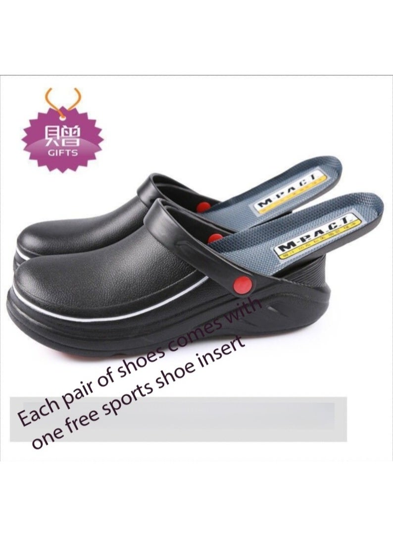 أحذية جراحية للجنسين، مناسبة للأطباء والممرضين والطهاة. مصنوعة من مادة EVA، هذه الأحذية مقاومة للانزلاق ومقاومة للماء، ومناسبة لغرف العمليات والمختبرات ومطابخ الفنادق. - Image 4