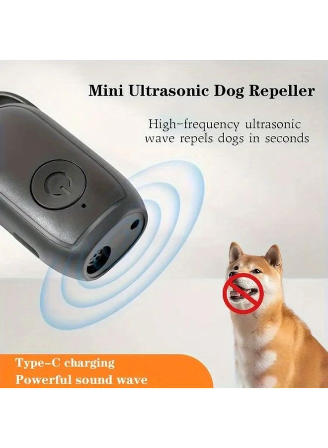 Black Dog Repellent Training Device USB Rechargeable Anti Barking Safety Solution - Image 5