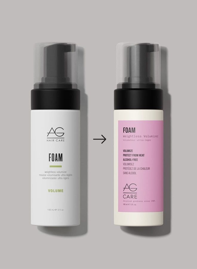 AG Care Foam Weightless Volumizer, 5 Fl Oz - Image 2