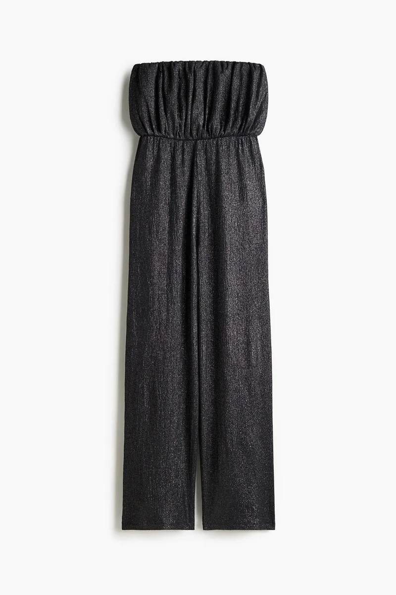 H&M Ribbed bandeau jumpsuit