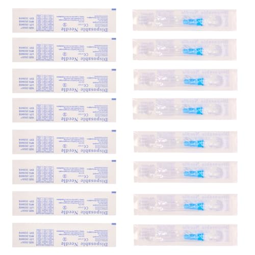 Veosor 23 Gauge 1 Inch Needle(100 Pack), Luer Lock Industrial Accessories Needles,Individually Wrapped(23G 1 inch) - Image 2