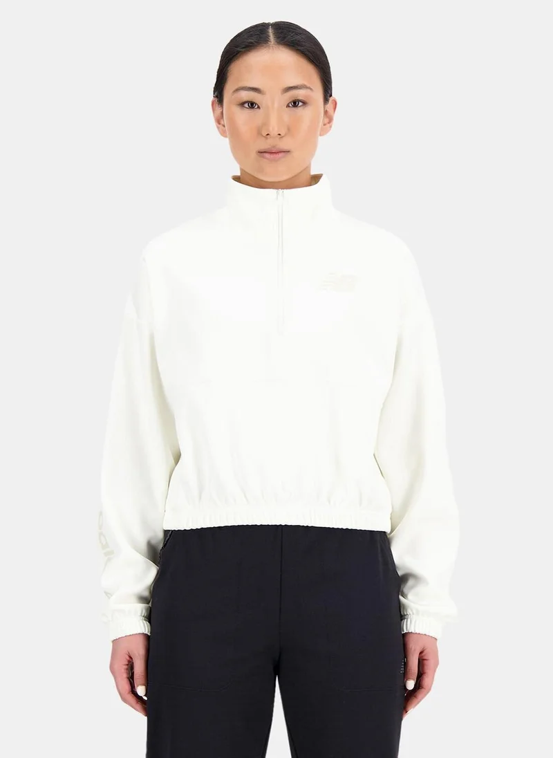 New Balance Women's Relentless Performance Fleece 1/4 Zip Top