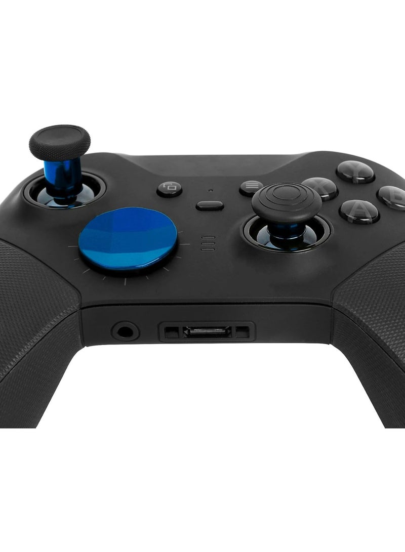 13 في 1 عصا إبهام معدنية لـ Xbox One النخبة سلسلة 2 ، سلسلة النخبة 2 أجزاء ملحقات وحدة التحكم ، استبدال ملحقات الألعاب ، معدنية مود 6 سوب جويستيك ، 4 منصات ، 2 D-Pads ، 1 أداة (طلاء أزرق) - Image 2