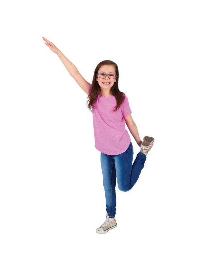 Really Good Stuff Yoga Chips For Kids - 24 Pack -Help Children Calm Down, Exercise, & Focus - Yoga Poses And Mindfulness Activities For The Classroom/Home  - Image 3